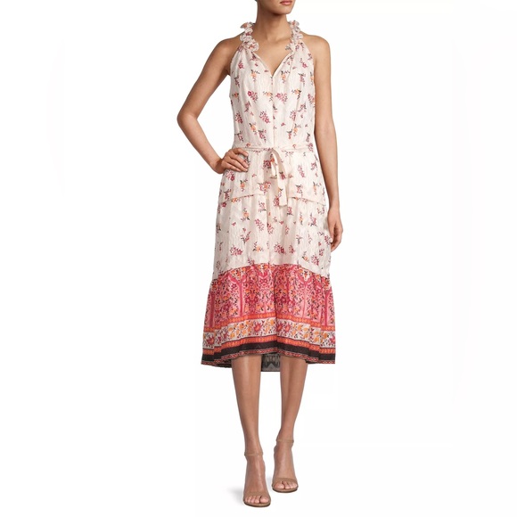 Kobi Halperin, Johnson Floral Halter Dress, - Picture 4 of 6